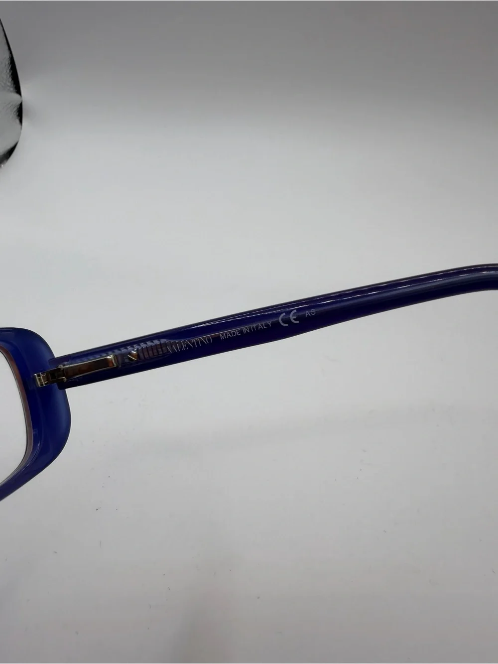 Valentino Italy V5761 ISK 53-14-135 Tortoise/Lavender Eyeglasses Frame IM77 blue